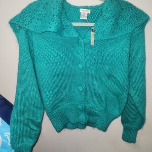 Vintage  SR EQUIPT 45% Mohair sweater